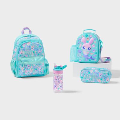Smiggle Curious 4 Piece Junior Id Backpack Bundle Mint