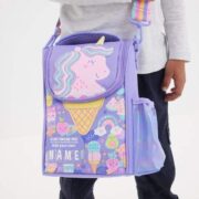 Happy Tales Junior Id Lunchbox With Strap Lilac
