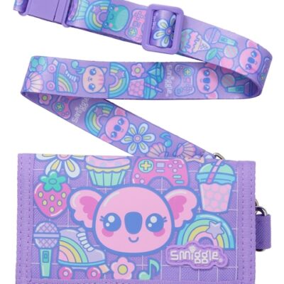 Curious Wallet With Lanyard Lilac