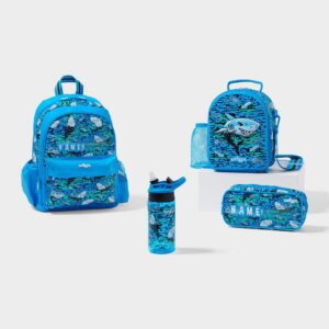 Smiggle Curious 4 Piece Junior Id Backpack Bundle Blue