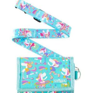 Whirl Junior Lanyard Wallet Aqua