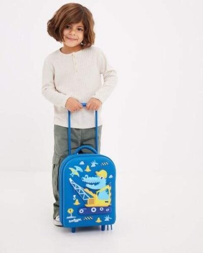 Big Dreams Teeny Tiny Hardtop Trolley Bag Blue