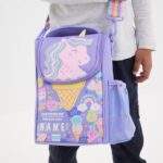 Happy Tales Junior Id Lunchbox With Strap Lilac