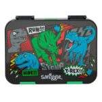 Smiggle Happy Tales Medium Happy Bento Lunchbox Dinosaur