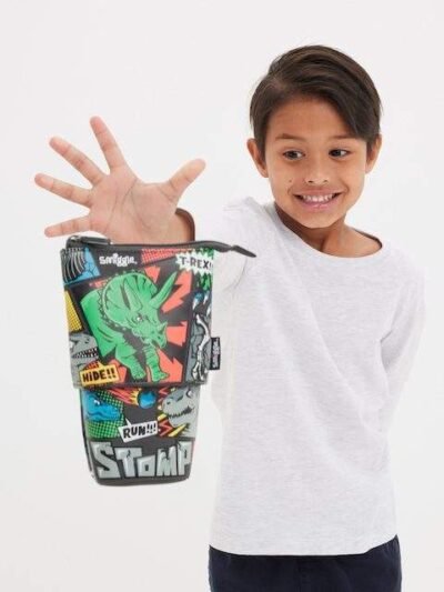 Happy Tales Stand N' Slide 2 In 1 Pencil Case Dinosaur