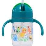 Big Dreams Teeny Tiny Plastic Sippy Cup dark green