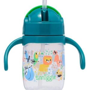 Big Dreams Teeny Tiny Plastic Sippy Cup dark green