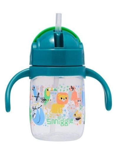 Big Dreams Teeny Tiny Plastic Sippy Cup dark green
