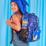 Sonic The Hedgehog Junior Hoodie Backpack
