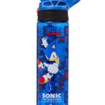 Sonic The Hedgehog Plastic Flip Drink Bottle 650Ml