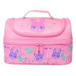 Smiggle All Stars Double Decker Lunchbox: Bunny Theme