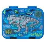 Smiggle-All Stars Small Happy Bento Lunchbox: Navy Dragon