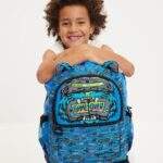 Smiggle Eclipse Classic Attach Backpack: Mid Blue