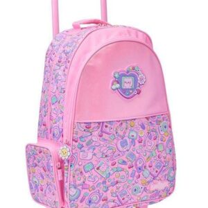 Smiggle Super Charge Trolley Backpack With Light Up Wheels