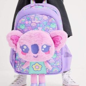 Curious Junior Character Backpack Lilac