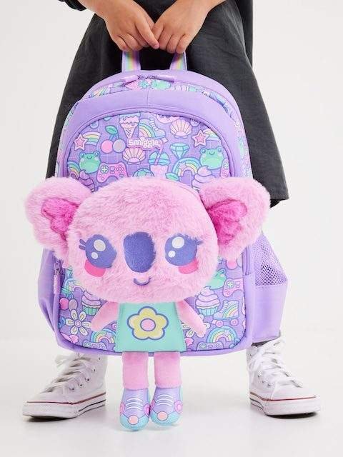 Curious Junior Character Backpack Lilac