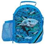 Smiggle Curious Hardtop Level Curve Lunchbox With Strap Blue