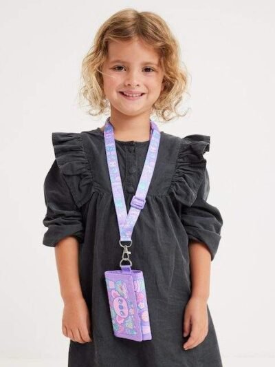 Curious Wallet With Lanyard