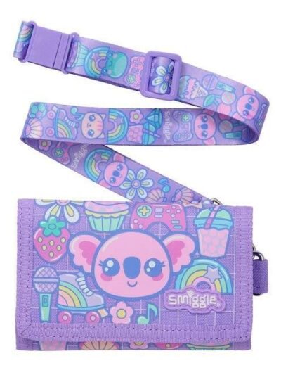 Curious Wallet With Lanyard Lilac