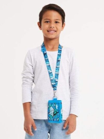 Curious Wallet With Lanyard