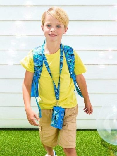 Curious Wallet With Lanyard