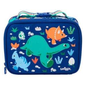 Smiggle Out & About Teeny Tiny Square Lunchbox Dinosaur