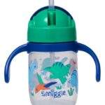 Smiggle Out & About Teeny Tiny Sip Top Drink Bottle 230Ml Dinosaur