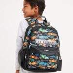 Smiggle Curious Junior Id Backpack cars