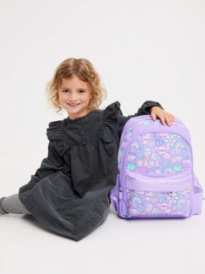 Curious Junior Id Backpack lilac