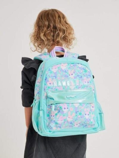 Smiggle Curious Junior Id Backpack Aqua