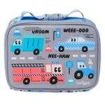 Ready Set Go Teeny Tiny Square Lunchbox: Vehicles Theme
