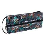 Smiggle Adventurous Flip Zip Pencil Case: Riders Theme