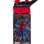 Spider-Man Junior Flip Plastic Drink Bottle 430Ml