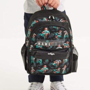 Smiggle Adventurous Junior Id Backpack Bikers Theme