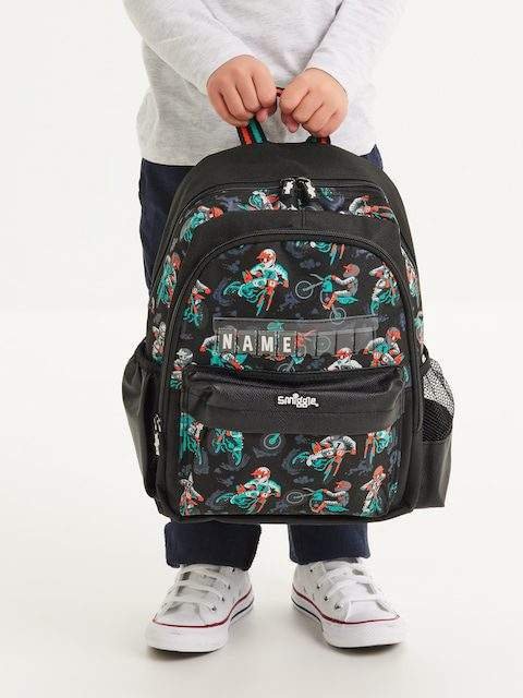 Smiggle Adventurous Junior Id Backpack Bikers Theme