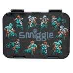 Smiggle Adventurous Medium Bento Lunchbox: Motorbike Rider Theme