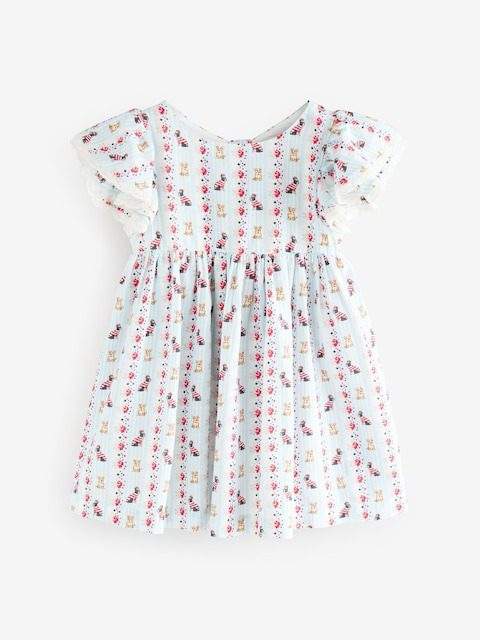 Cath Kidston Blue Corgi Print Summer Dress (3mths-8yrs)