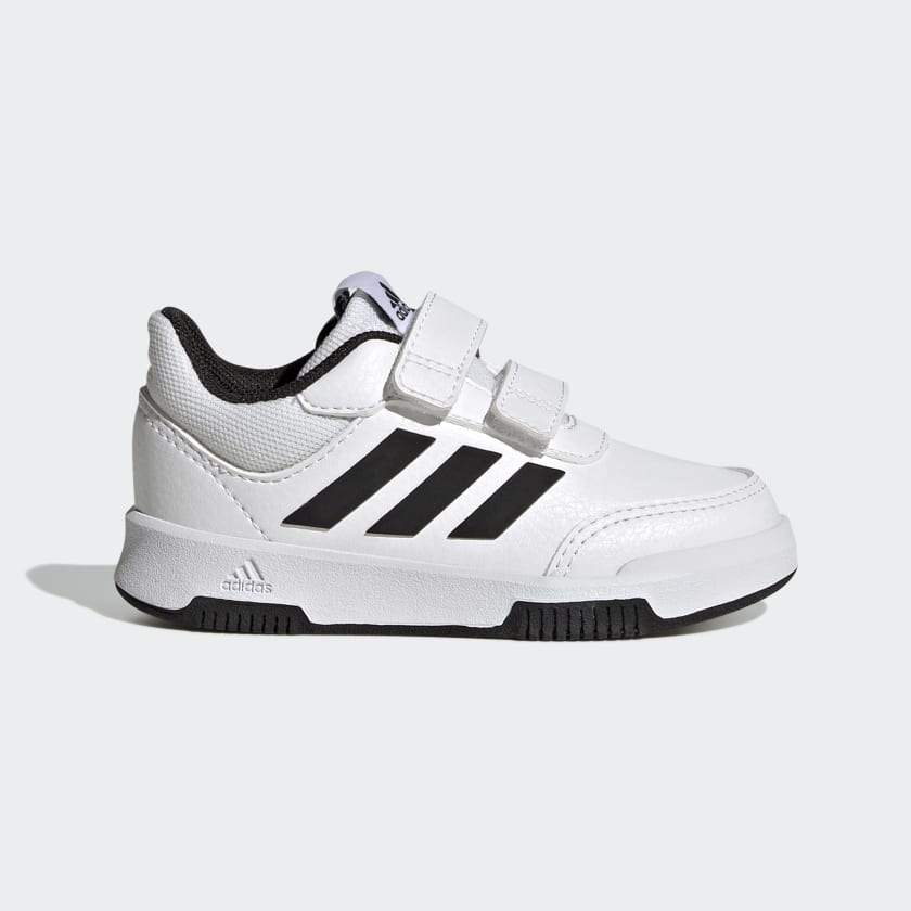 Adidas Tensaur Hook and Loop Shoes Cloud White / Core Black