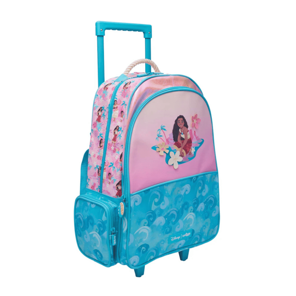 Smiggle Moana Trolley Backpack With Light Up Wheels
