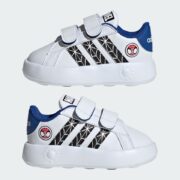 ADIDAS MARVEL GRAND COURT SPIDER-MAN SHOES INFANTS