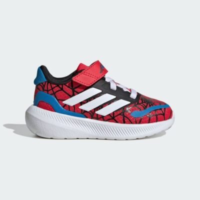 ADIDAS MARVEL SPIDER-MAN RUNFALCON 3.0 SHOES INFANTS Pure Ruby / Cloud White / Bright Blue