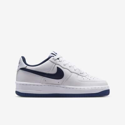 Nike Air Force 1 White/Football Grey/Midnight Navy