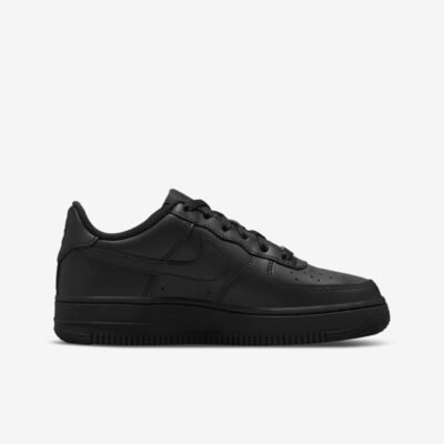 Nike Air Force 1 LE Black Big Kids Shoes