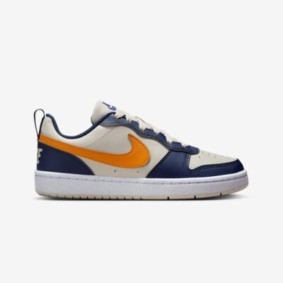 Nike Court Borough Low Recraft Brown/Midnight Navy/White/Orange