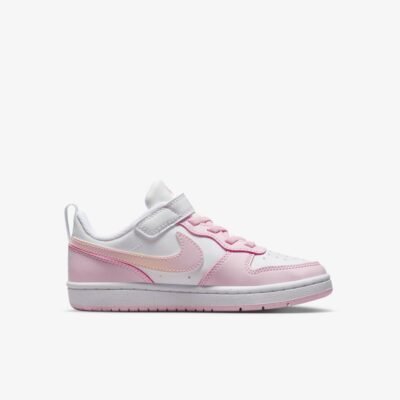 Nike Court Borough Low Recraft White/Pink Foam