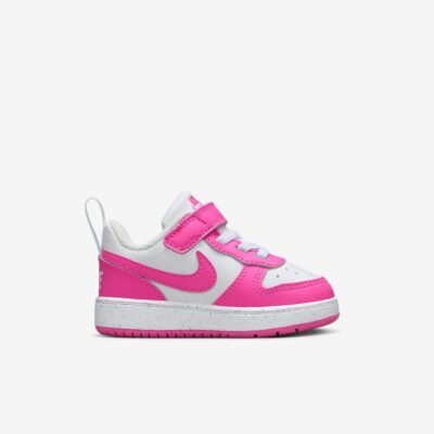 Nike Court Borough Low Recraft White/Laser Fuchsia
