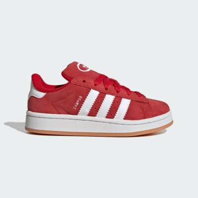 adidas Campus 00s Elastic Lace Shoes Children Better Scarlet / Cloud White