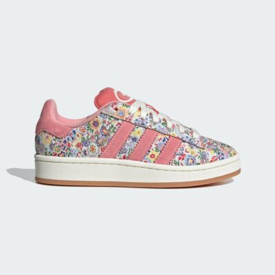 adidas Campus 00s x Liberty London Shoes Children Multicolor / Off White / Gum