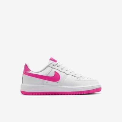 Nike Force 1 Low White/Laser Fuchsia