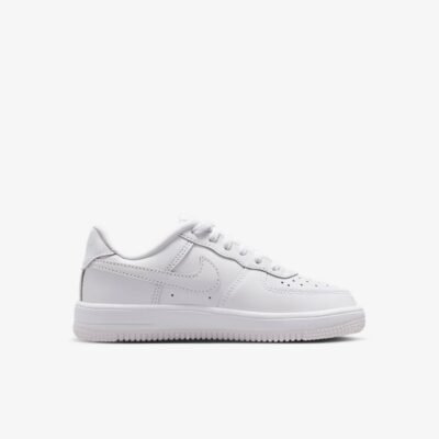 Nike Force 1 Low White Little Kids Shoe